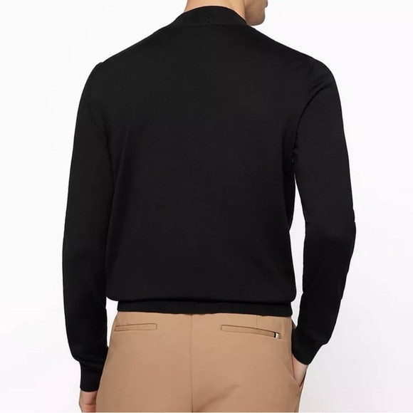 Like new condition- Hugo Boss Black Men's Regular-Fit Zip-Up Sweatshirt